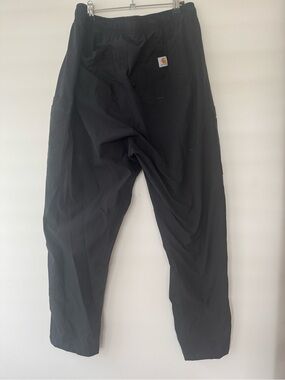 Carhartt Force Relaxed-Fit Unisex Black Ripstop Work Pants 2XL